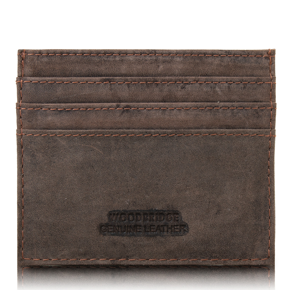

Мужская кожаная визитница (FULNC4042-BRN) WOODBRIDGE 11,5х8,5х0,7 см Коричневый 000140899