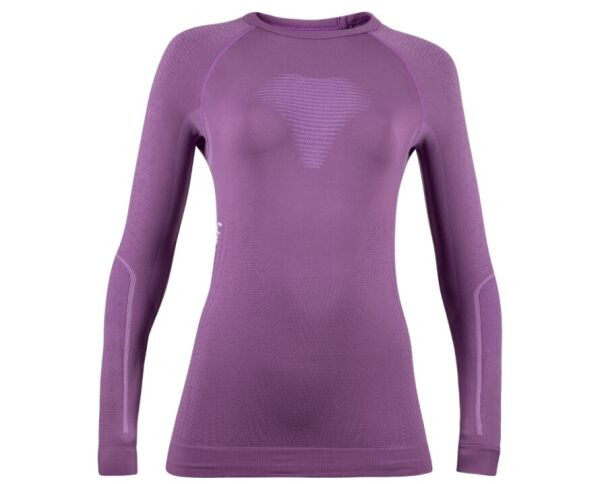 

Термофутболка UYN ( U100031 ) VISYON UW SHIRT LG_SL. 2021 XS Amethyst/Purple/White