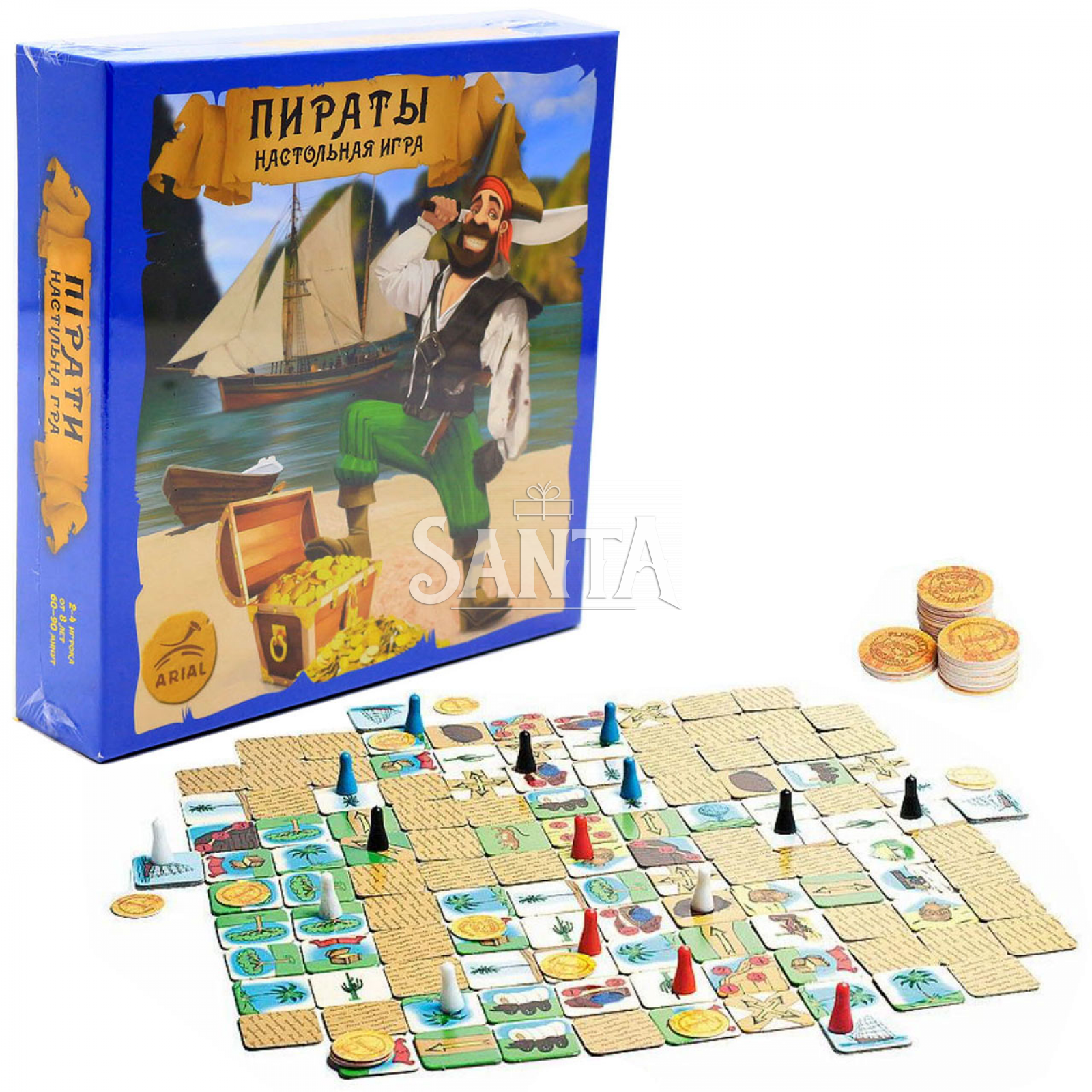 

Настольная игра Arial Пираты (4820059911234)