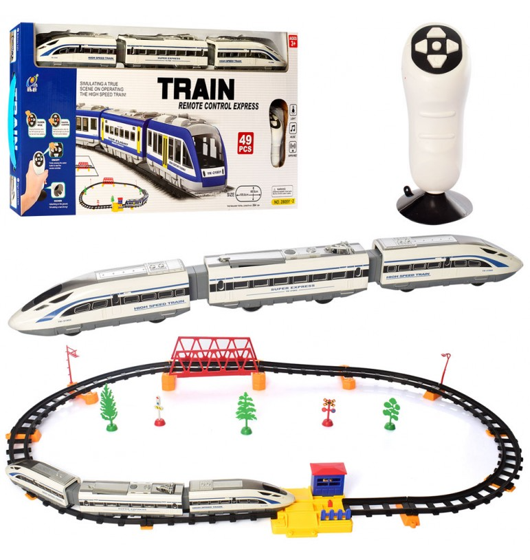 

Железная дорога A-Toys 2805Y-2 на радиоуправлении 264 см (49 предметов)