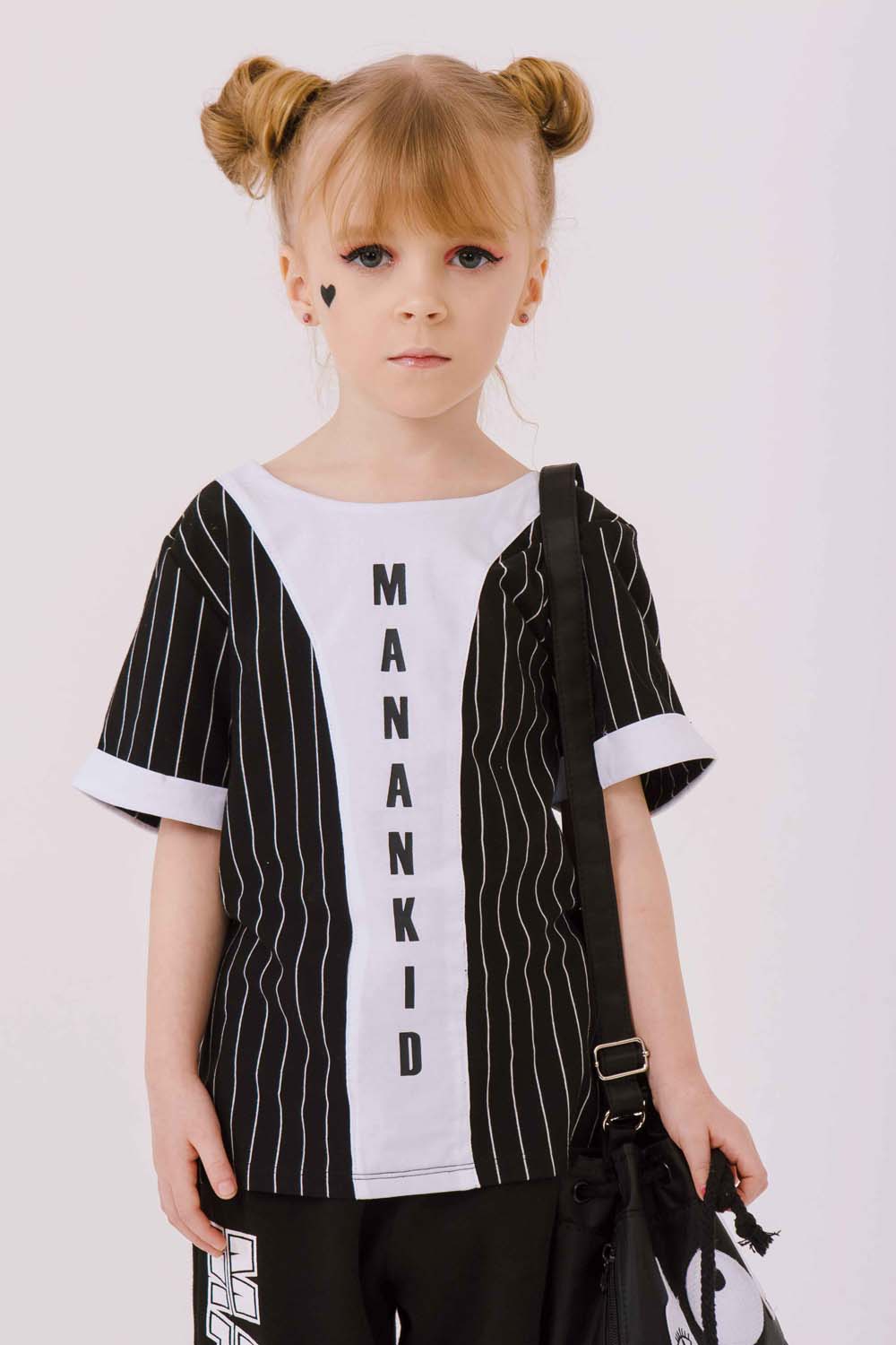 

Футболка в полоску MANANKID Manan белый рост 165