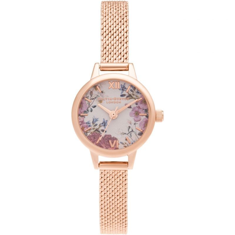 

Женские часы Olivia Burton Mini Dial Rose Gold Bracelet Watch OB16EG156