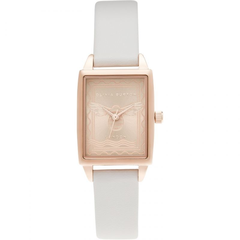 

Женские часы Olivia Burton Bee Vegan Blush & Rose Gold Watch OB16SD04