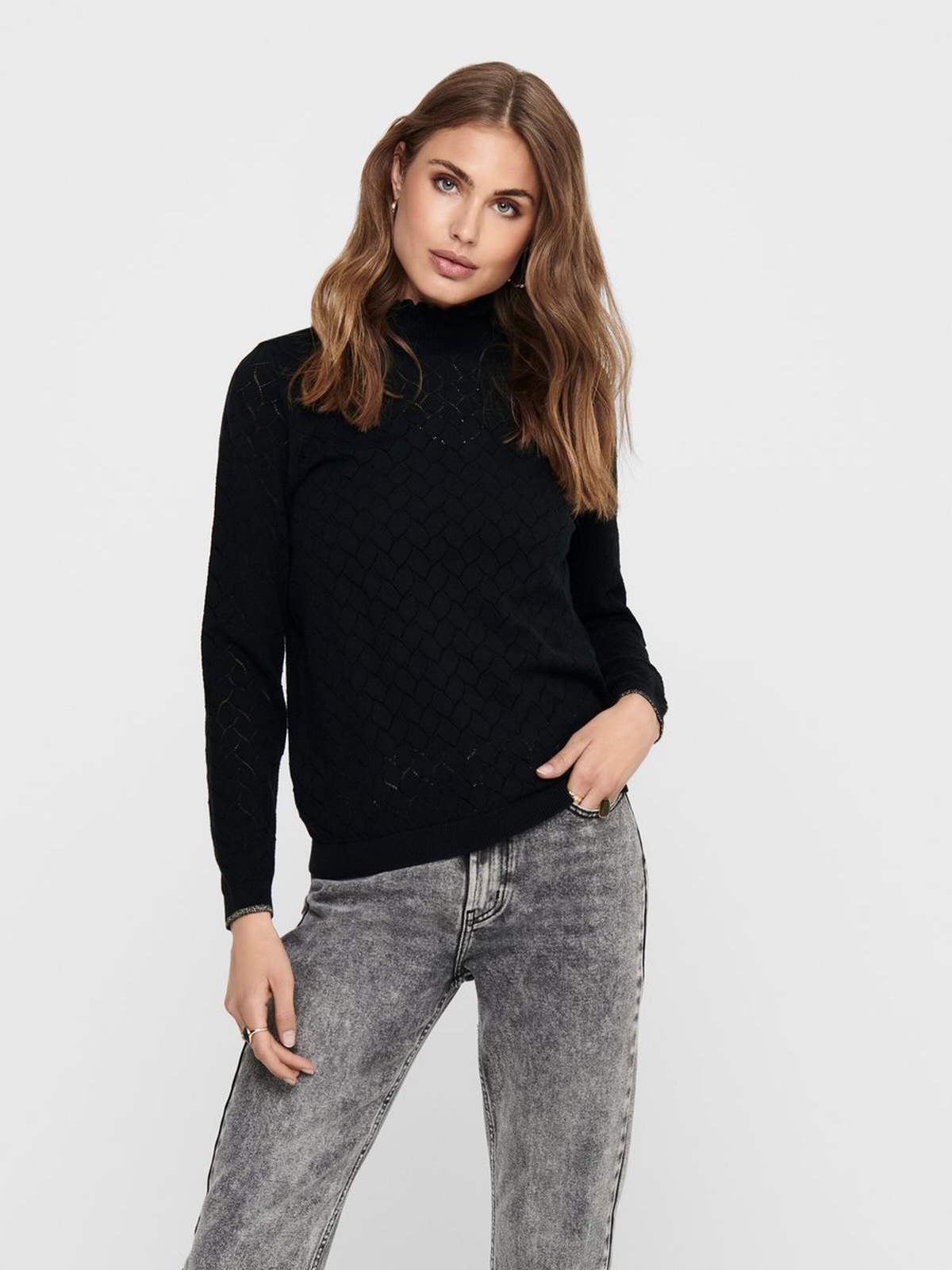 

Кофта 15206761Black ONLY  Черный, Кофта 15206761Black ONLY XL Черный