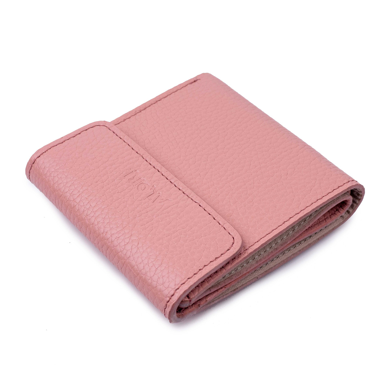 

Кошелёк-мини ALORI из натуральной кожи флотар Светло-розовый (MA-01-0 Light Pink)