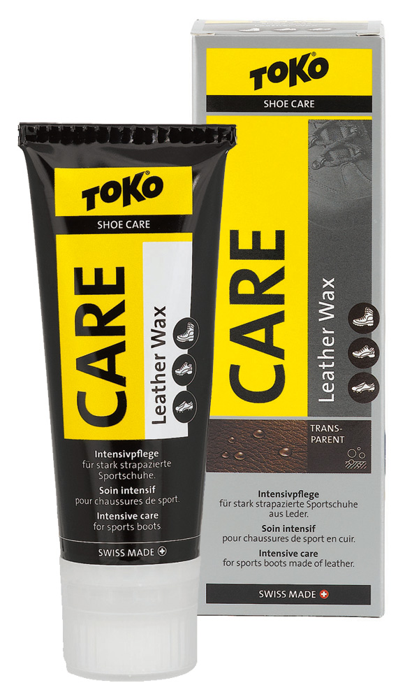 

Воск для обуви Toko Leather Wax transparent silicon 75ml