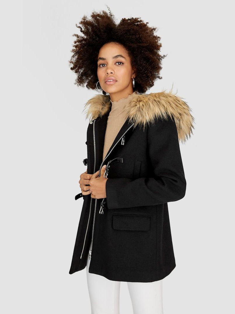 

Полупальто Stradivarius 5874/133/001 M Черные