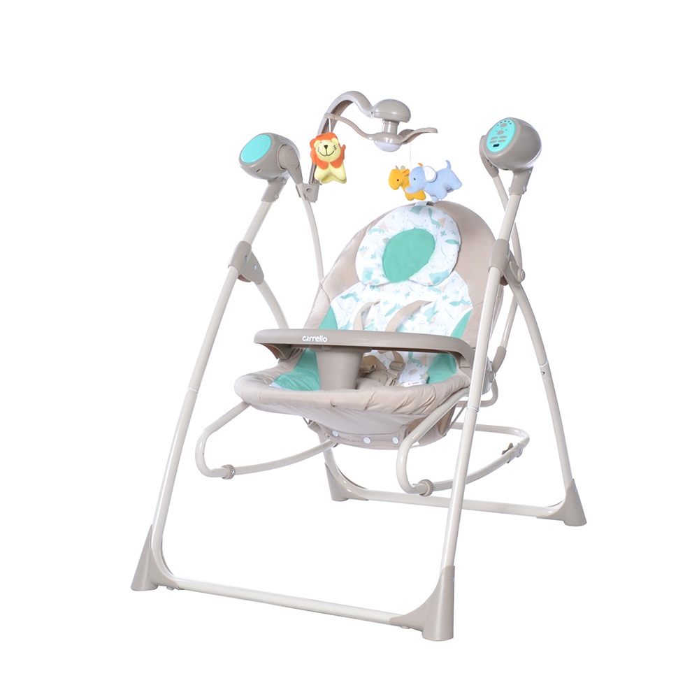 

Колыбель-качели CARRELLO Nanny 3в1 CRL-0005 Azure Beige