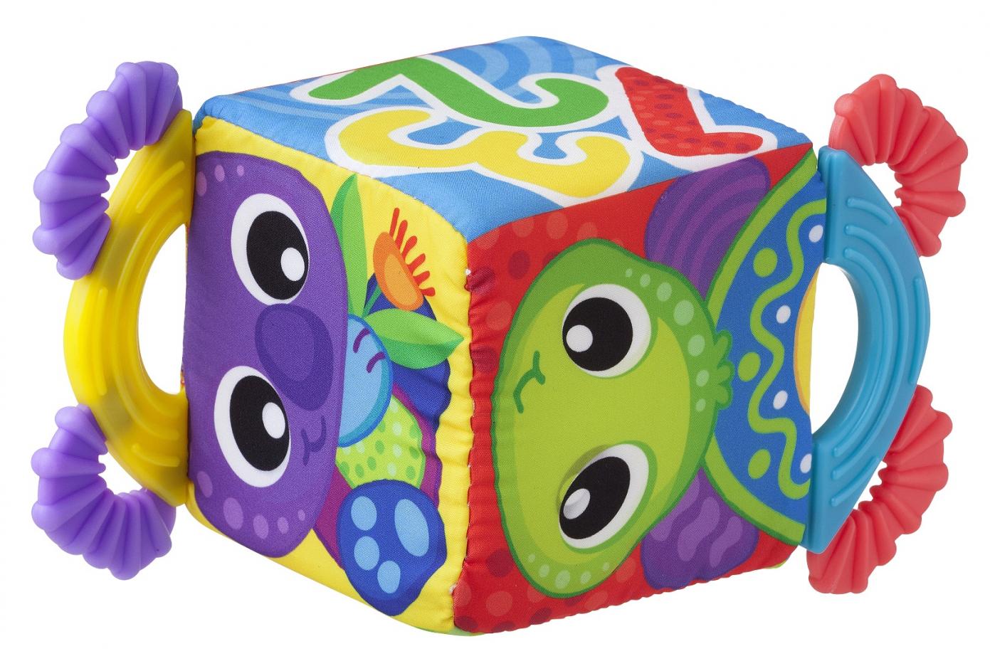 

Прорезыватель для зубов Развивающий кубик 0186376, Playgro