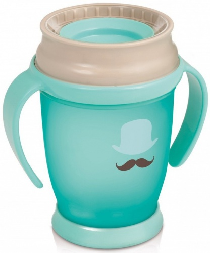 

Кружка c ручками Retro Junior, 250 мл., LOVI (мятная)