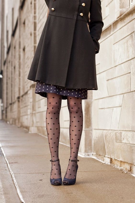 

Колготки в горох Giulia 2 черный 43332117