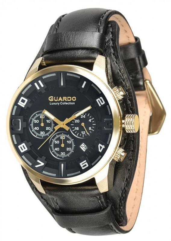 

Мужские наручные часы Guardo S01740 GBB