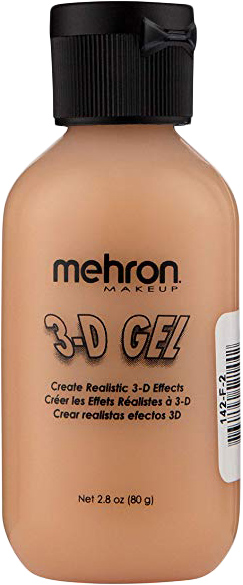 

3D Гель для спецэффектов Mehron Makeup 3D Gel Fleshtone - цвет кожи 60 мл (142-F-2)