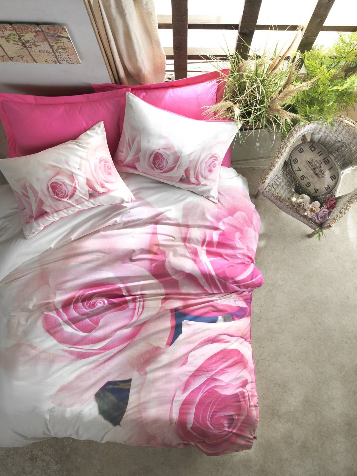 

Комплект постельного белья Cotton Box Ранфорс Floral Florence 200х220