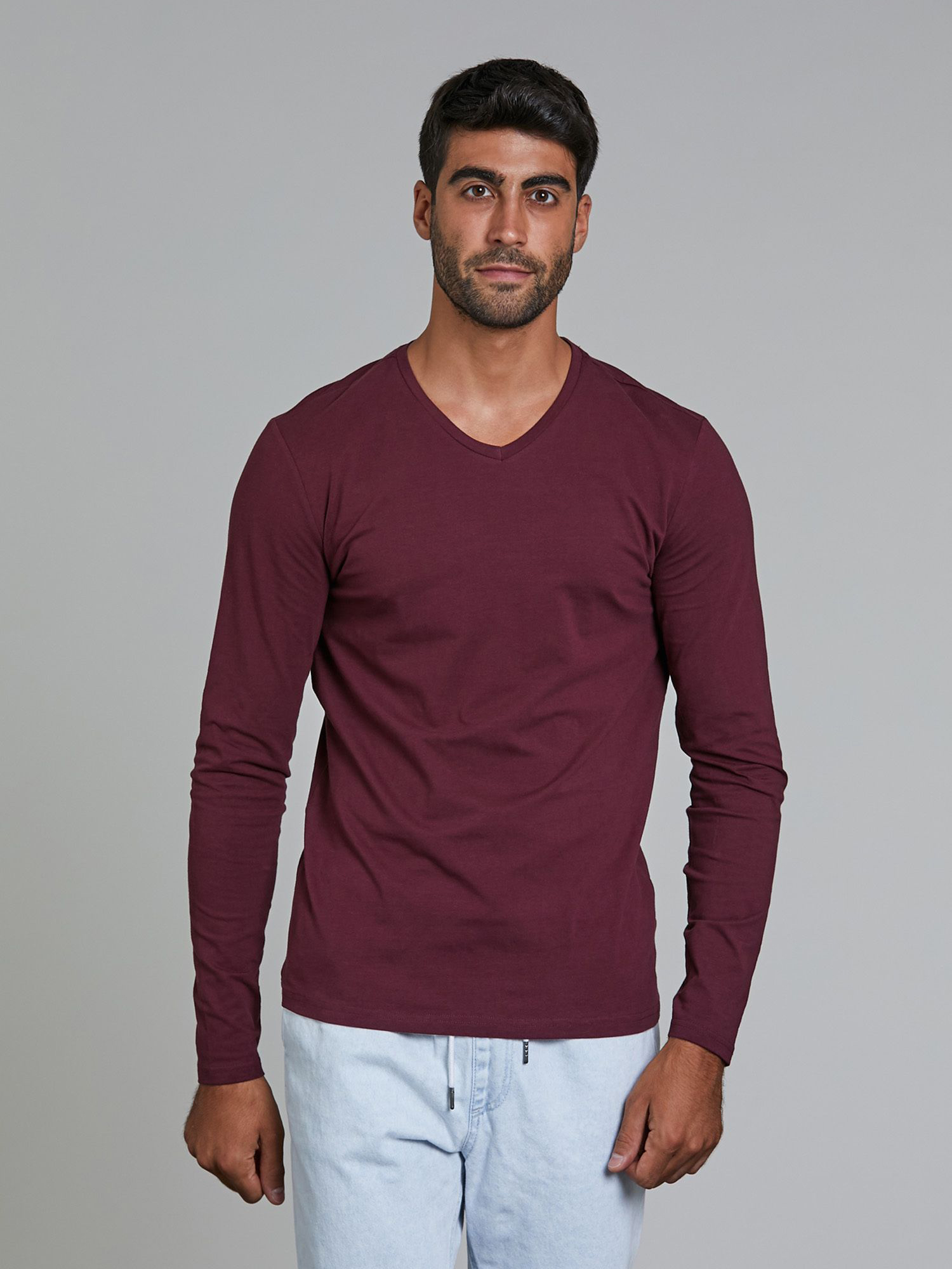 

Лонгслив Piazza Italia 33810-1246 S Plum