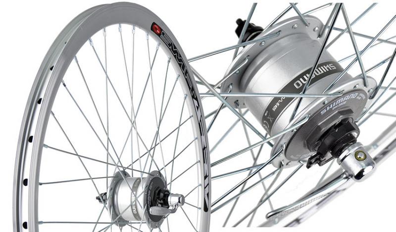 

Колесо переднее 26" Stars Swift + генератор Shimano, серебристый (C-K-M-0049)