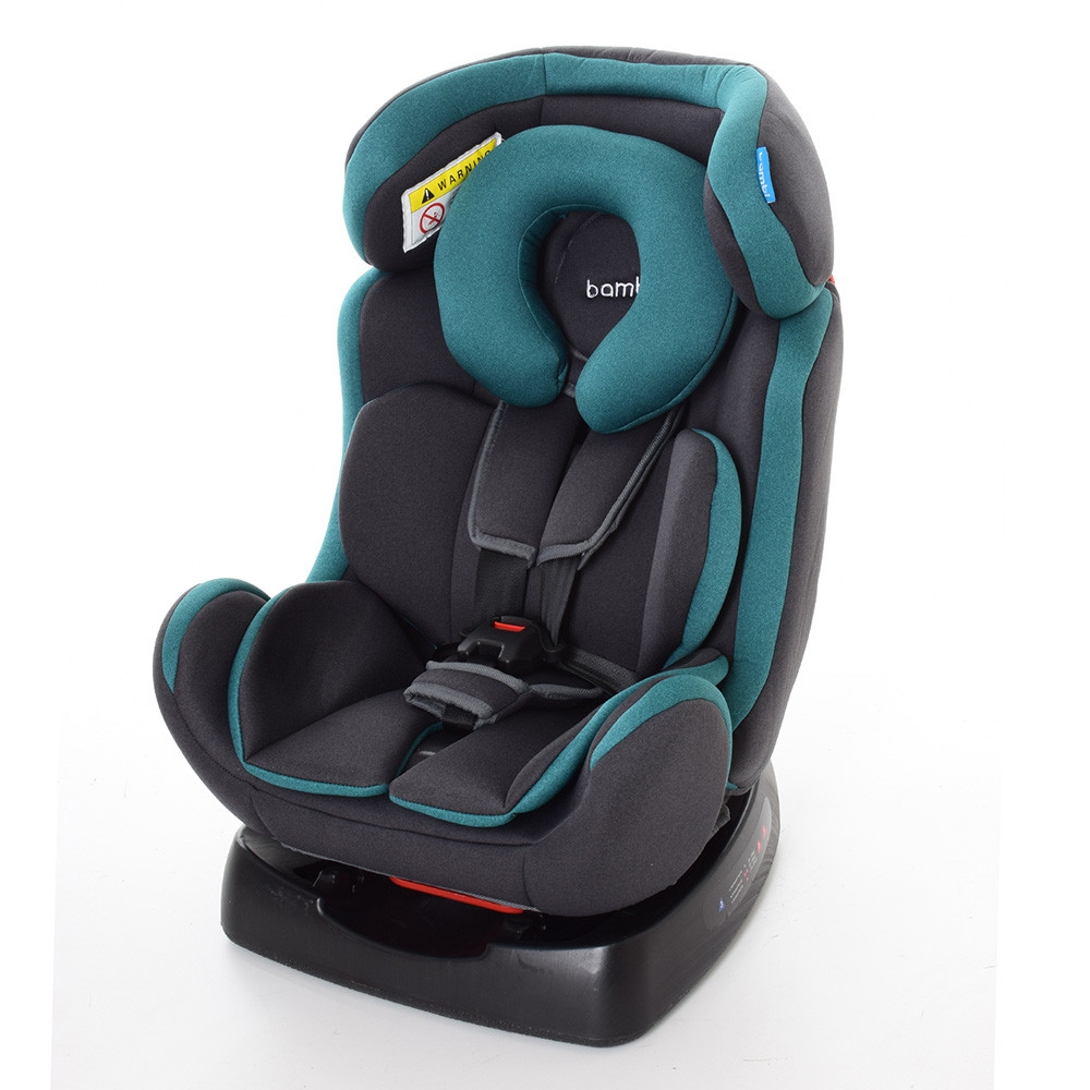 

Автокресло детское BAMBI M 3678 Emerald Gray с регулируемой спинкой