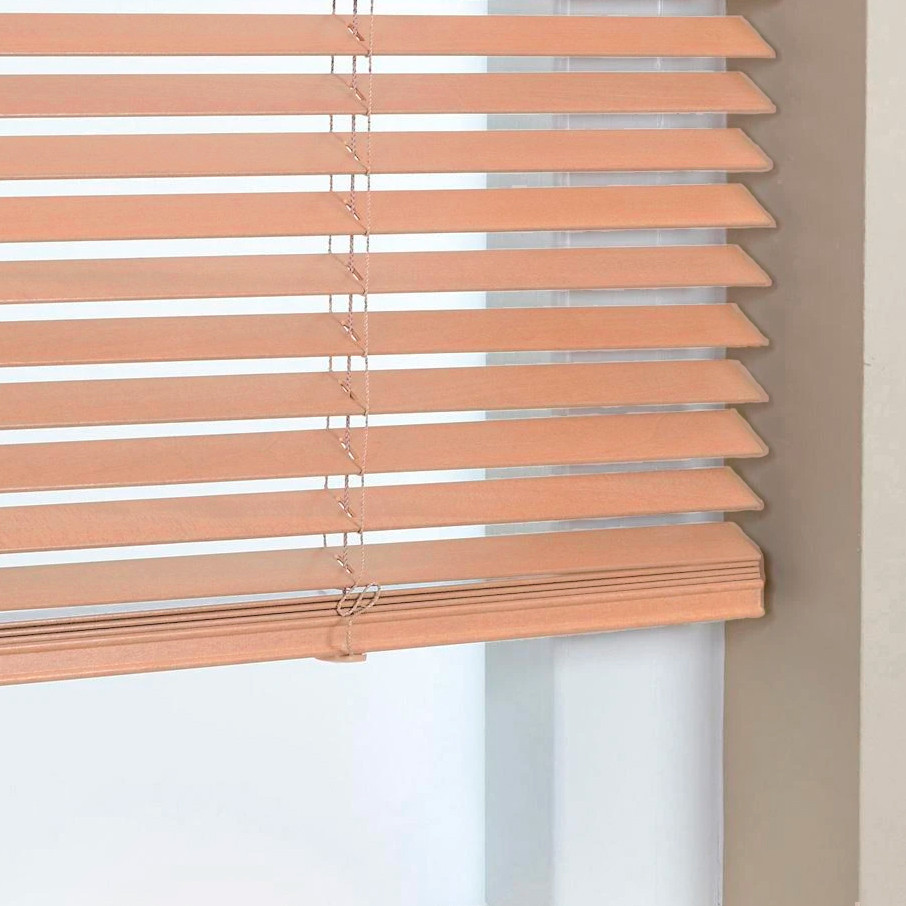 

Жалюзи деревянные горизонтальные 60x160 cм 25 мм кленовый Sundeco