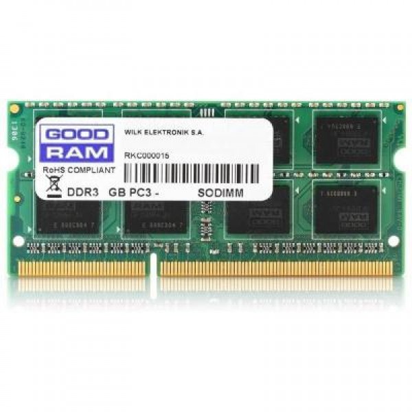 

SO-DIMM 8GB/1600 1,35V DDR3L GOODRAM (GR1600S3V64L11/8G)