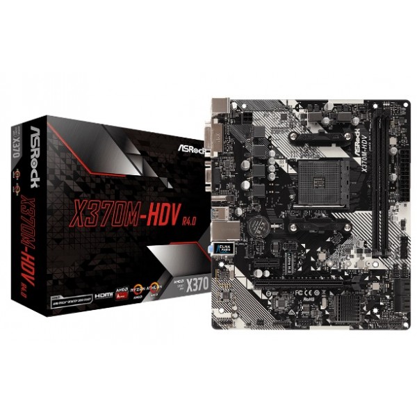 

ASRock X370M-HDV R4.0 Socket AM4