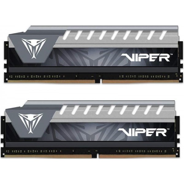 

DDR4 2x16GB/2666 Patriot Viper Elite Black/Gray (PVE432G266C6KGY)