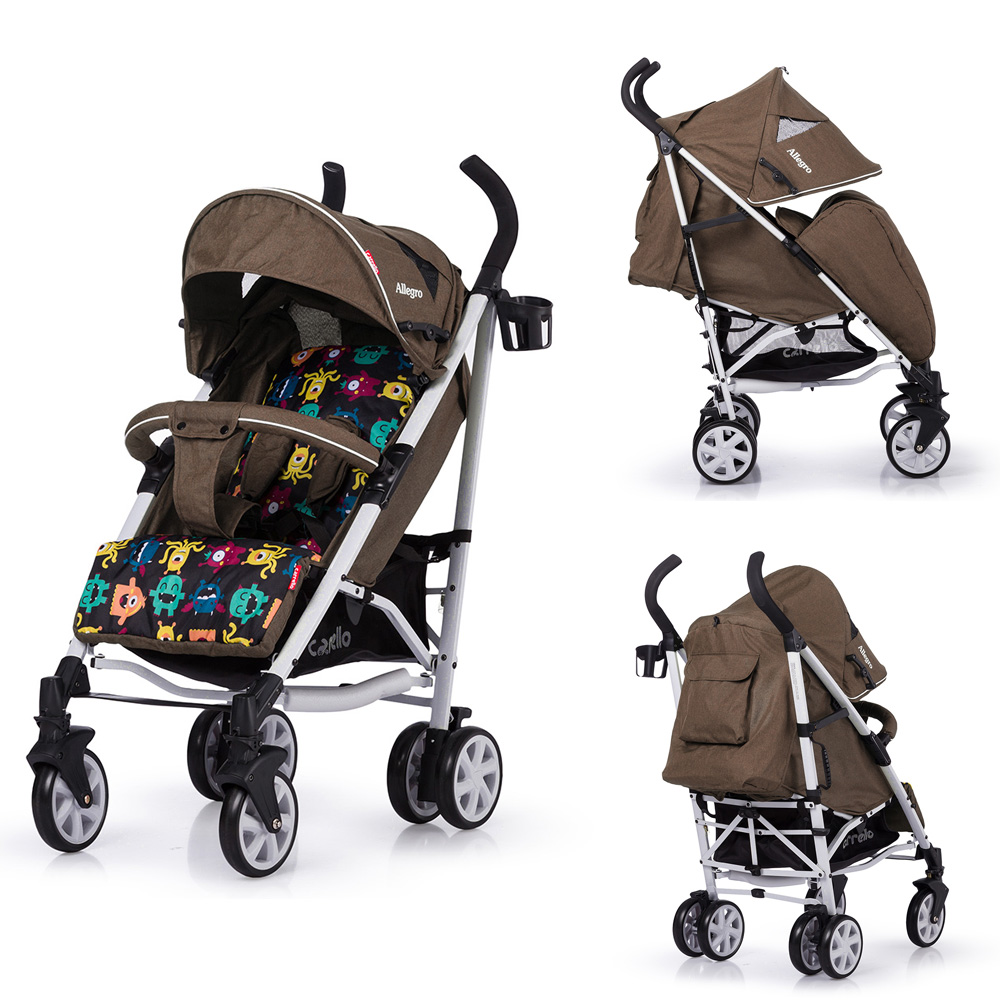 

Коляска прогулочная CARRELLO Allegro CRL-10101/1 Коричневая (21-CRL-10101-1-4)