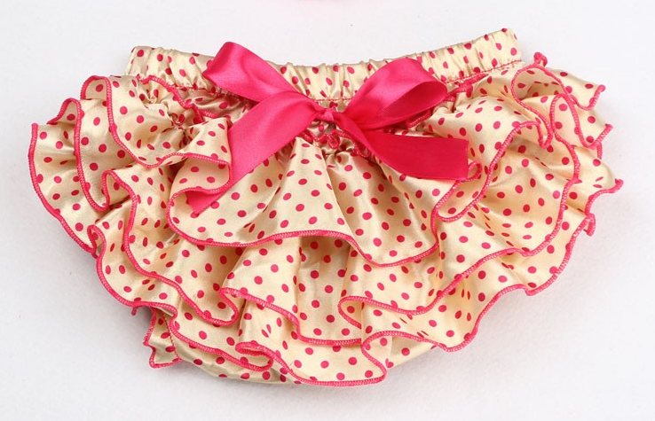 

Трусики с рюшами NADELIN Бежевые в горошек 68-78 см