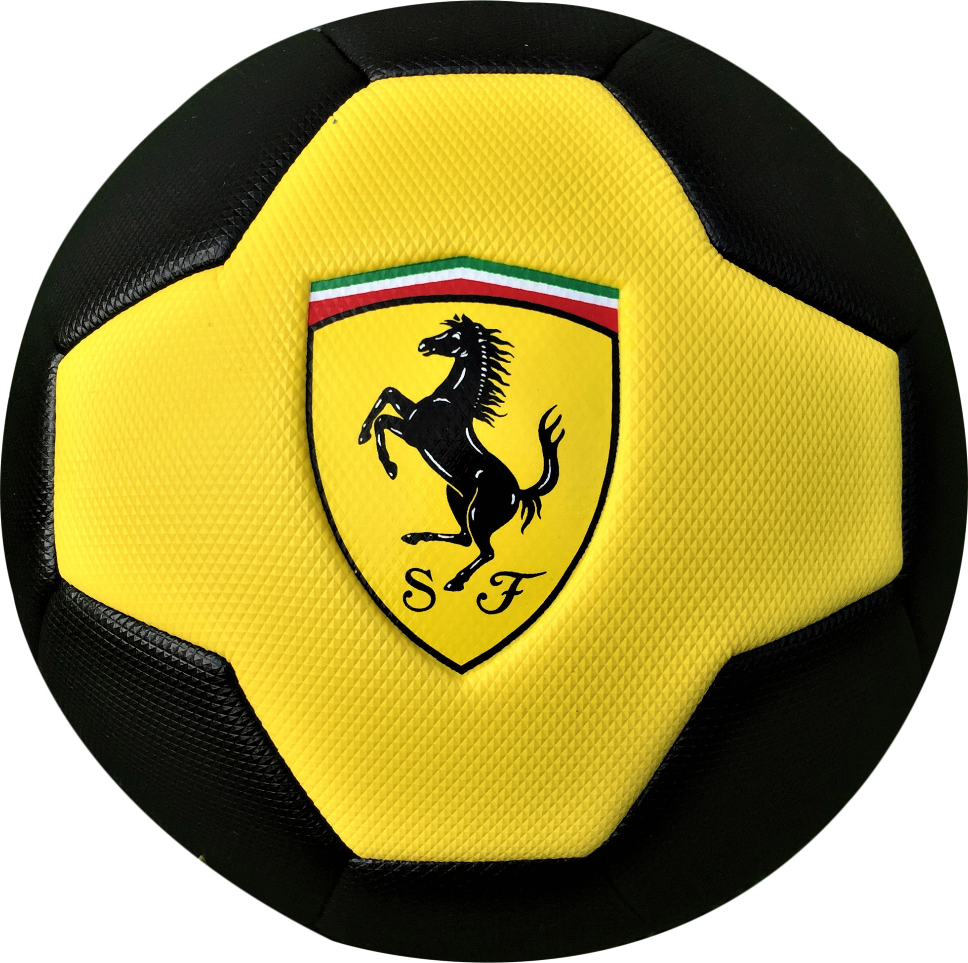 

Мяч футбольный Ferrari №5 Желто-черный (F661Y)
