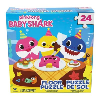 

Напольный пазл Spin master Pinkfong Малышка Акула (SM98395/6053215) (10-546999)
