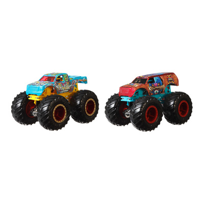 

Набор машинок Hot Wheels Monster trucks Raijyu and Kovmori 1:64 (FYJ64/GJF66) (10-555337)