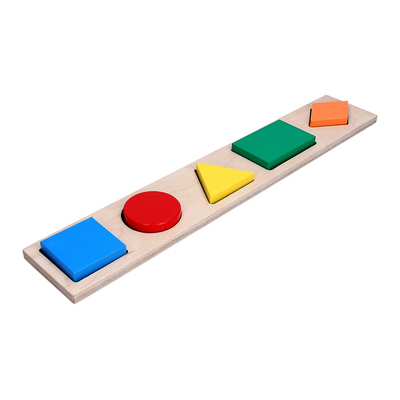 

Дидактическая рамка-вкладыш Komarov toys 5 фигур (A 326) (10-191549)