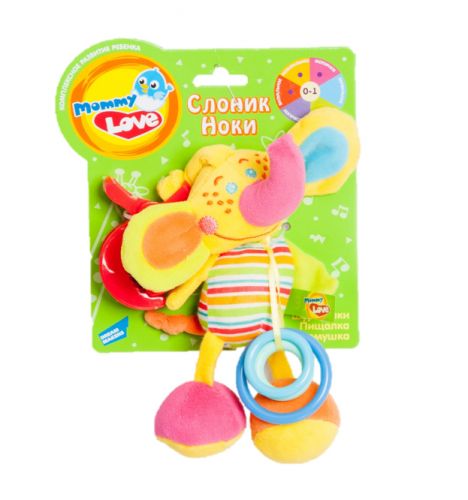 

Погремушка "Слоник Ноки" SDS0M (15-147792)