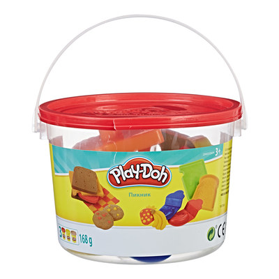 

Набор для лепки Play-Doh Мини ведерко Пикник (23414/23412) (10-481425)