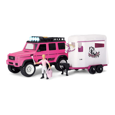 

Игровой набор Dickie Toys Playlife Перевозка лошадей с эффектами (3838007) (10-555047)
