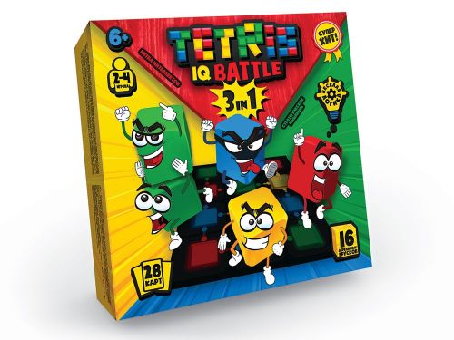 

Развивающая игра "Tetris IQ battle 3in1", рус G-TIB-02 (15-148261)