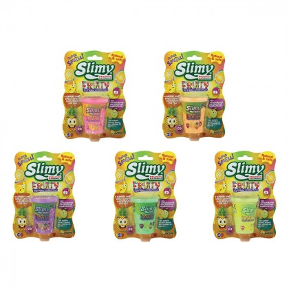 

Лизун SLIMY с фруктовым ароматом 80 г (в ассорт.) (17-6009563)