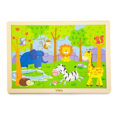 

Пазл Viga Toys Сафари 24 элемента (50198) (10-553344)