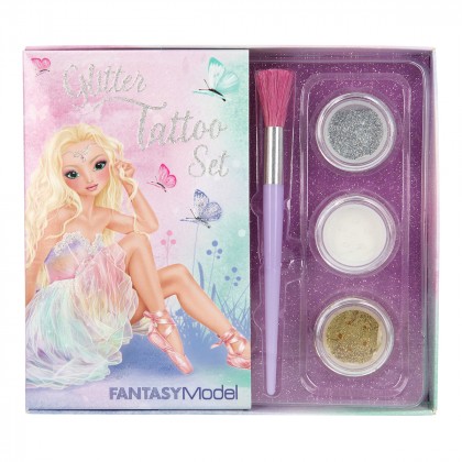 

Набор татуировок с блестками Fantasy Model Glitter Балет (17-6282587)