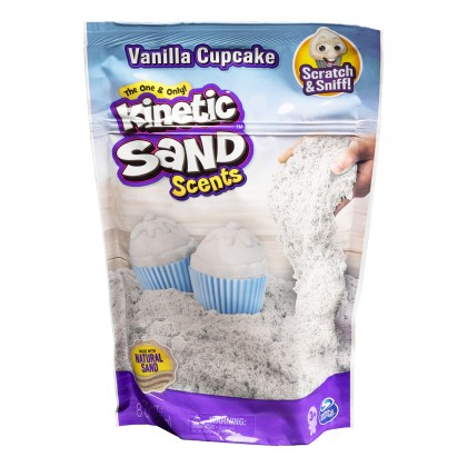 

Кинетический песок с ароматом Kinetic Sand Ванильный капкейк (17-6281545)