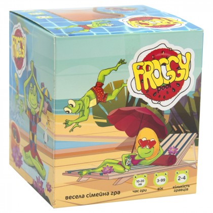 

Настольная игра "Froggy Pool" (укр) - Strateg (20-964125)