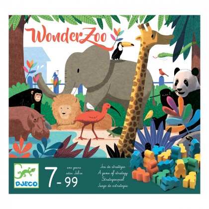 

Настольная игра Djeco Wonderzoo (17-6282118)