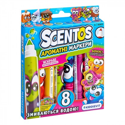

Набор ароматных маркеров Scentos Плавная линия, 8 шт. (17-6006945)