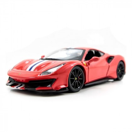 

Автомодель Bburago FERRARI 488 PISTA красный 1:24 (17-6421311)