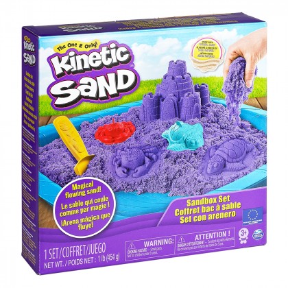 

Кинетический песок Wacky-tivities Kinetic Sand Замок из песка, 454 г (17-6007603)