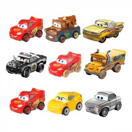 

Набор из 3 металлических мини-гонщиков Mattel Cars (в ассорт) (17-6086423)