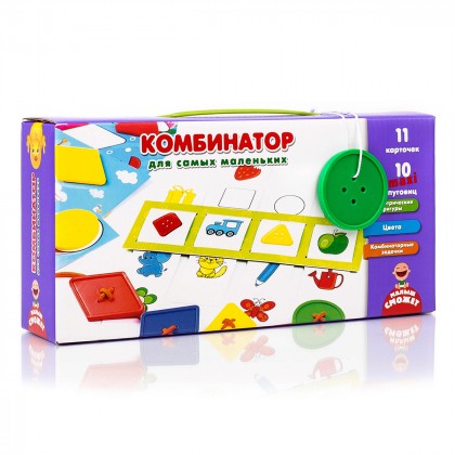 

Игра с пуговицами Vladi Toys Комбинатор (укр) (17-6280648)