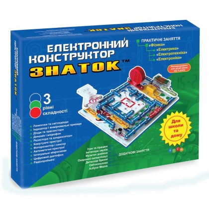 

Электронный конструктор Знаток, 999 схем (укр) (17-6272508)