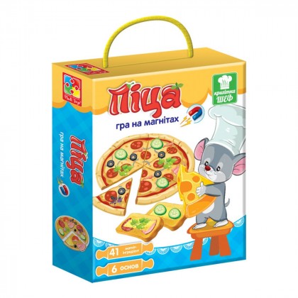 

Vladi Toys Магнитная игра Пицца (укр) (17-6445930)