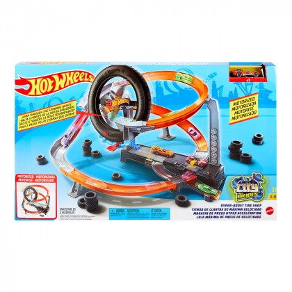 

Игровой набор HotWheels Гонки на шиномонтаже (17-6089418)