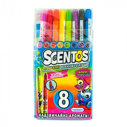 

Набор ароматных карандашей Scentos Twistable Crayons, 8 шт. (17-6006948)